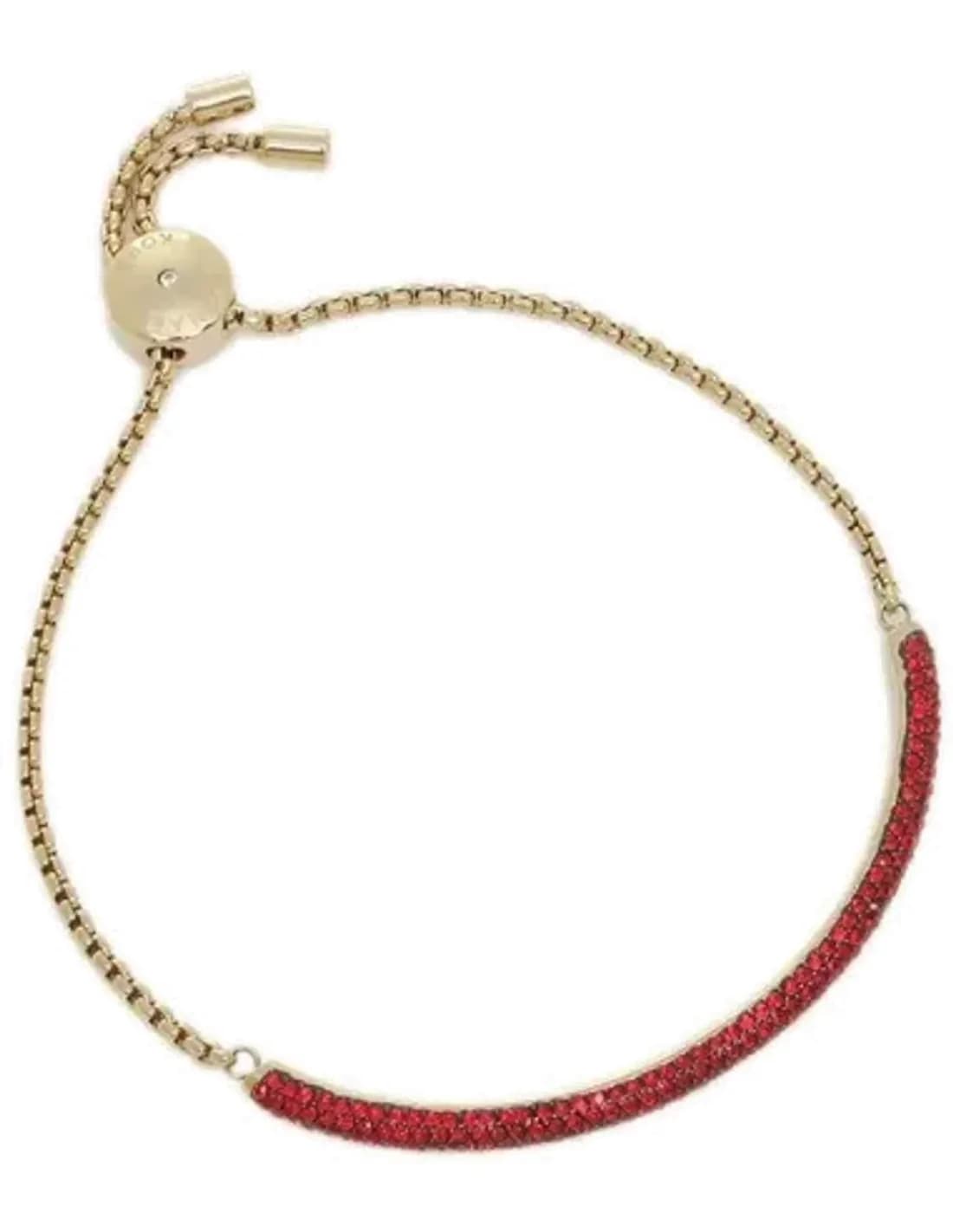 Bracelet Michael Kors MKJ6113710 incrusté de cristaux rouges vue 2