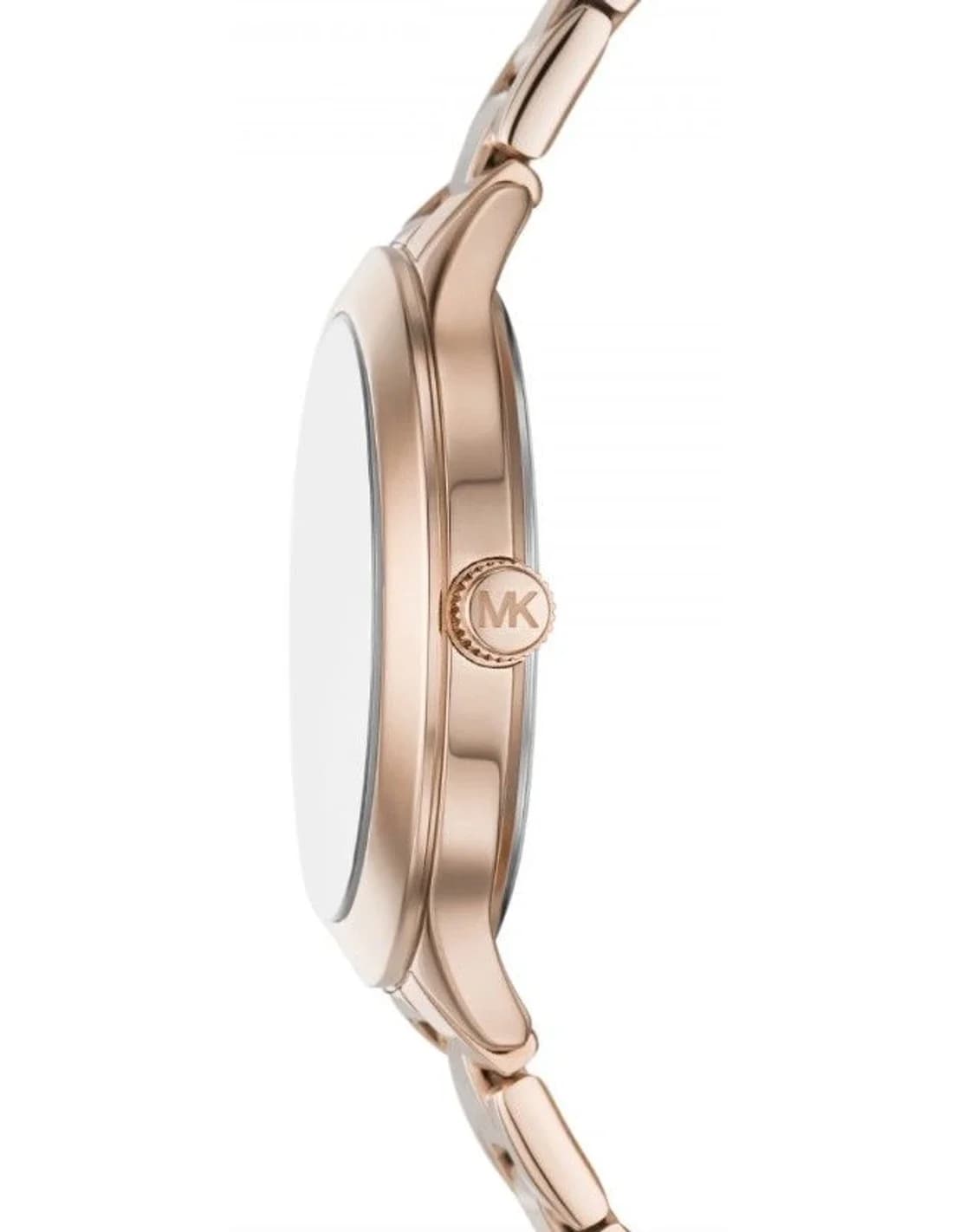 Michael Kors Aspyn MKO1057 women's rose gold watch, maillons acier strap vue 2