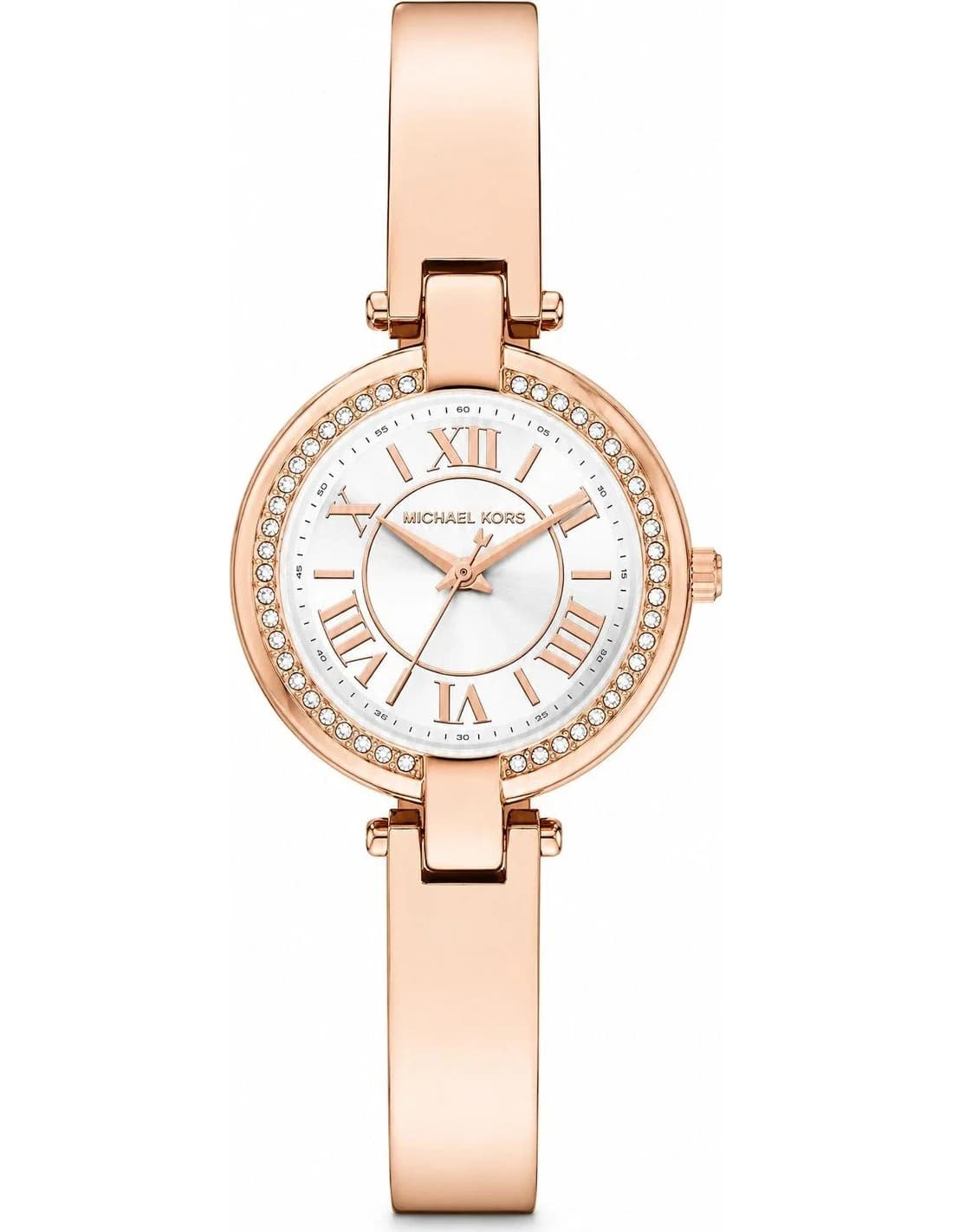 Michael Kors Mini Laney MKO1111 women's watch maillons acier strap