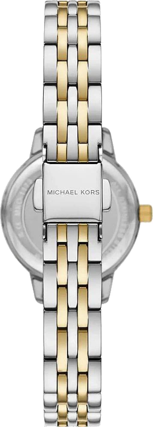 Montre Michael Kors MKO1172 femme détail cadran blanc