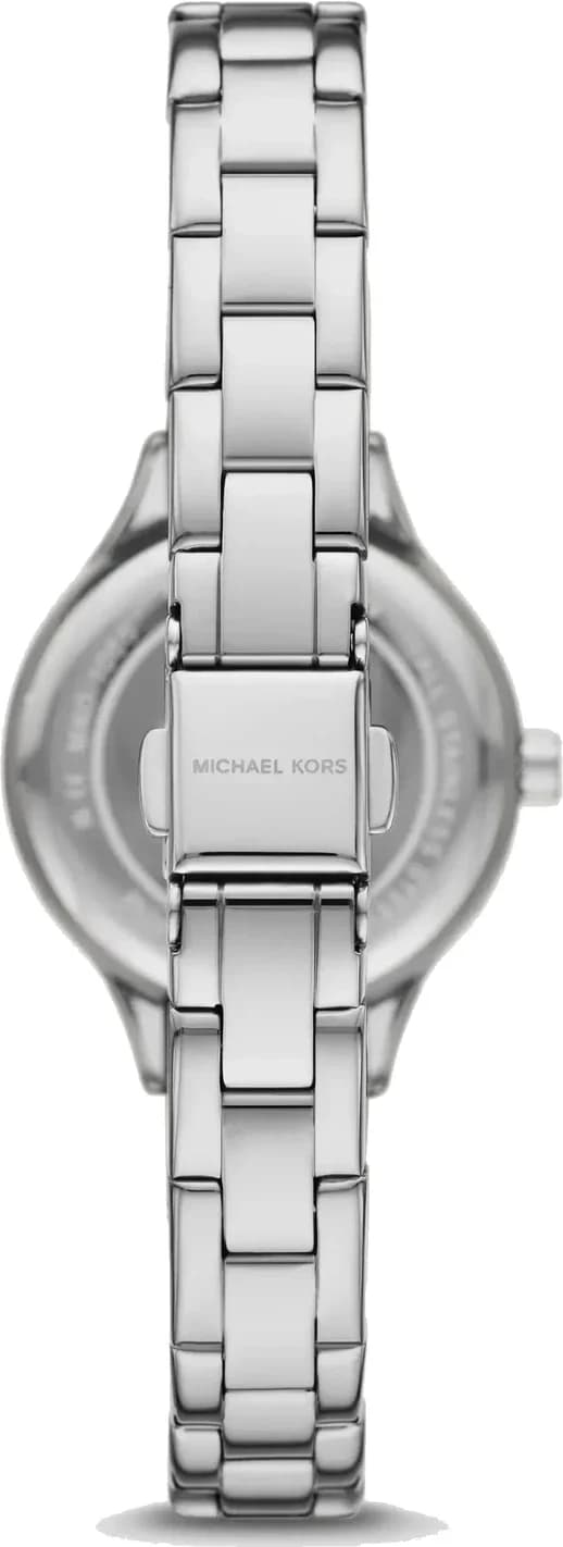 Montre Michael Kors MKO1188 femme détail cadran argent