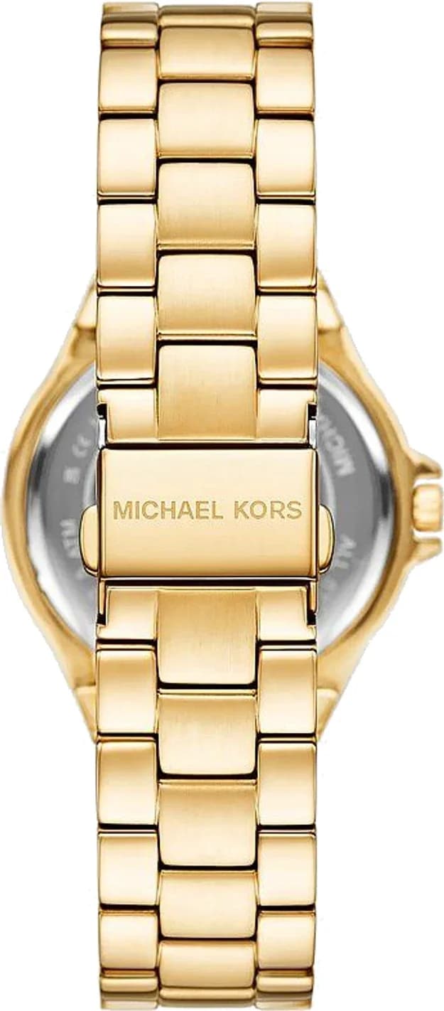 Montre Michael Kors MKO1220 femme détail cadran or