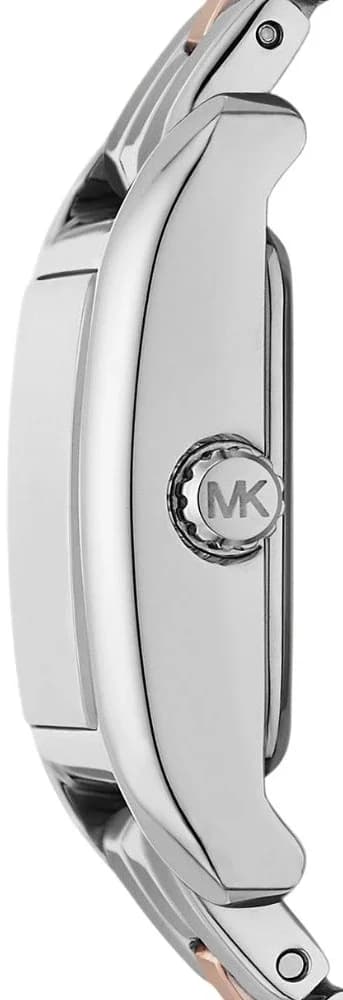 Montre Michael Kors MKO9015 femme détail cadran argent
