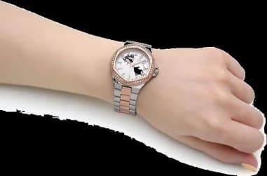 Montre Michael Kors MK6989 femme verso boîtier argent