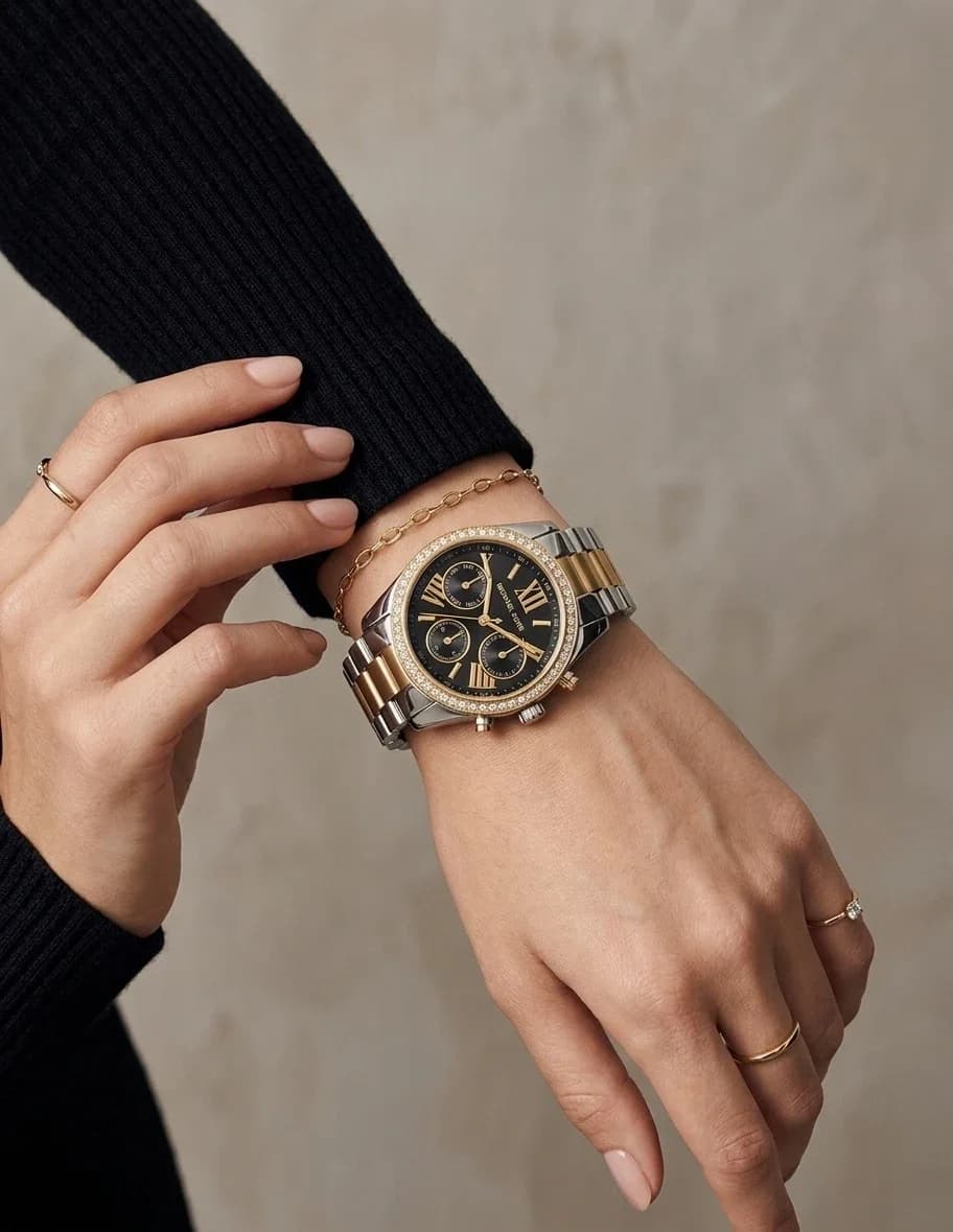 Maillons et fermoir du bracelet acier, Michael Kors MK4925