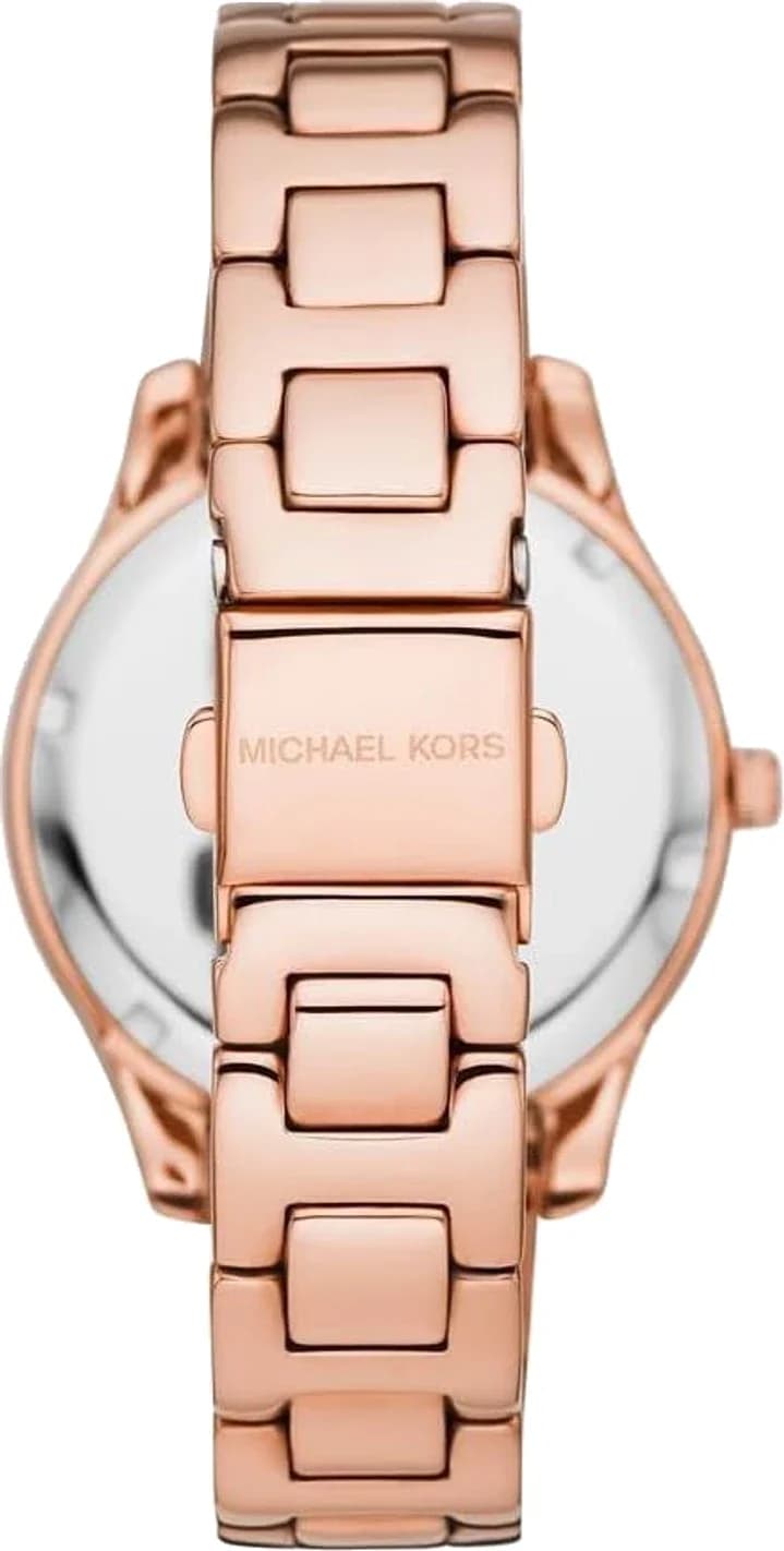 Michael Kors MK4557 vue de côté, bracelet acier