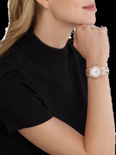 Montre Michael Kors MK7279 femme verso boîtier or rose