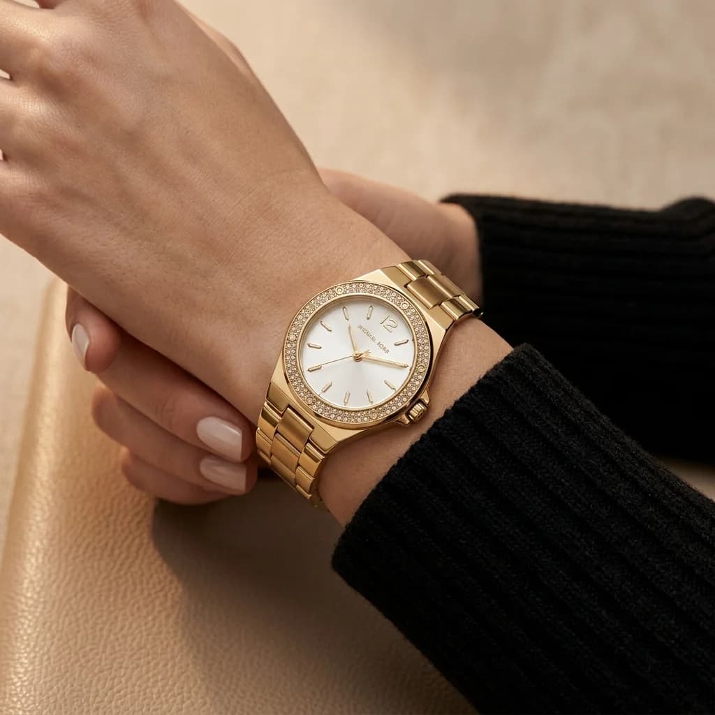 Maillons et fermoir du bracelet acier, Michael Kors MK7278