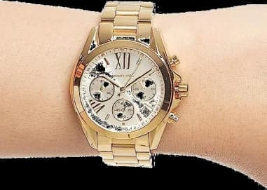 Montre Michael Kors MK6267 femme détail cadran or