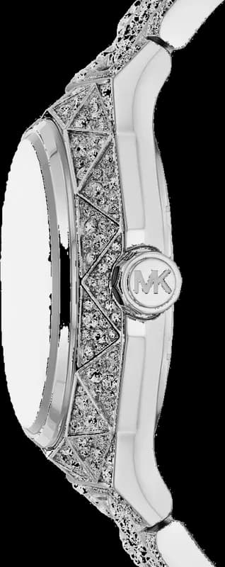 Montre Michael Kors MK4691 femme détail cadran argent