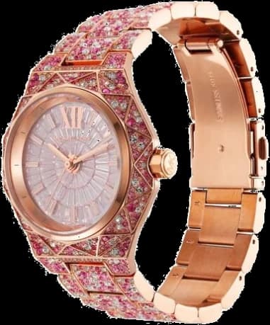 Michael Kors Raquel MK7343 Rose Gold Crystal Pavé Limited Edition Women's Watch vue 6