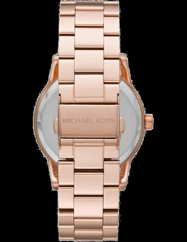 Montre Michael Kors MK6863 femme verso boîtier or rose