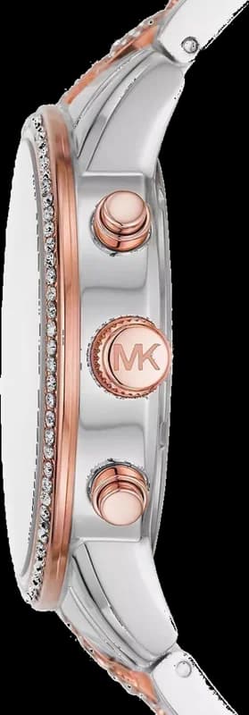 Michael Kors MK6938 côté fond de boîtier argent