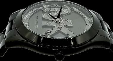 Montre Michael Kors MK4562 femme détail cadran noir