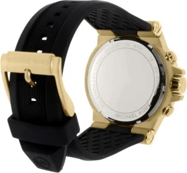 Michael Kors MK8445 Dylan Black Chronograph Men's Watch vue 3