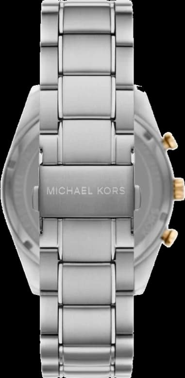 Montre Michael Kors MK9112 homme verso boîtier argent