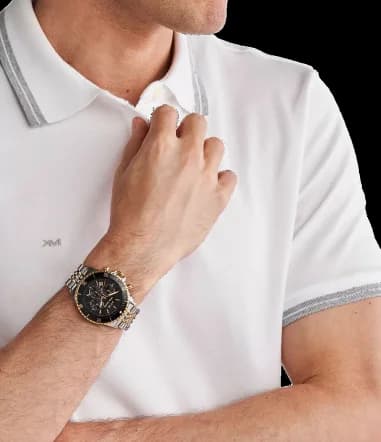 Montre Michael Kors MK8872 homme détail cadran noir