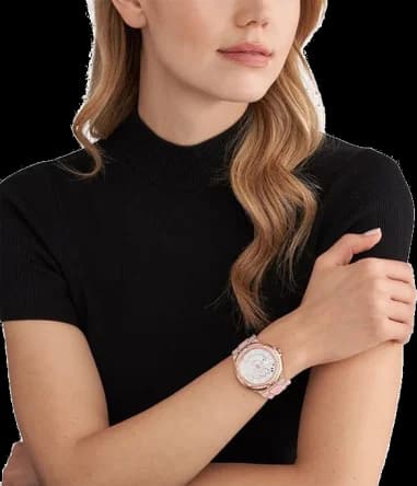 Montre Michael Kors MK7334 femme verso boîtier or rose