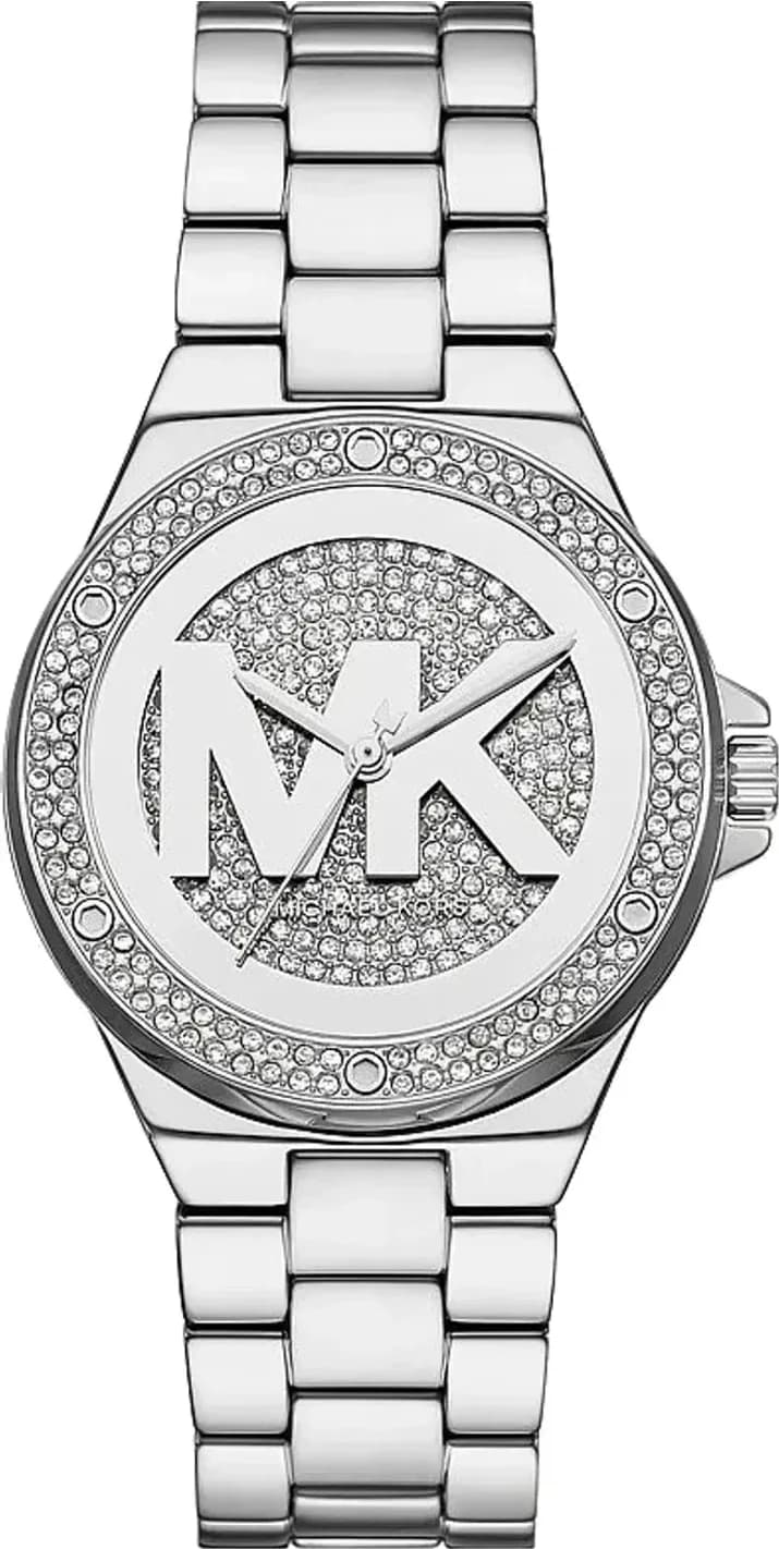 Montre Michael Kors MKO1222 femme cadran argent bracelet acier