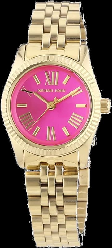 Montre Michael Kors lexington MK3270 Dorée à Cadran rose