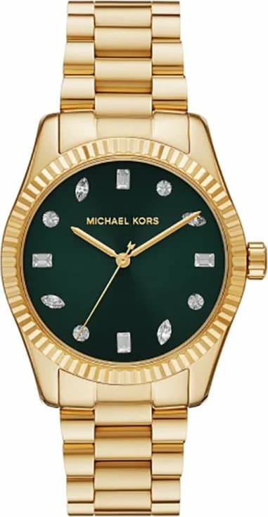 Montre Michael Kors MK7449 femme détail cadran vert