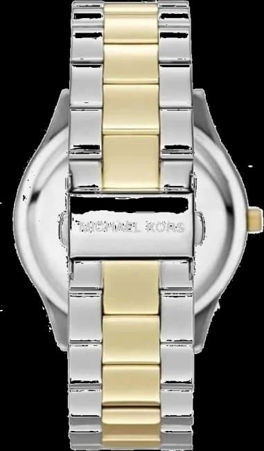 Montre Michael Kors MK3479 en Acier Bicolore Argenté et Doré vue 4