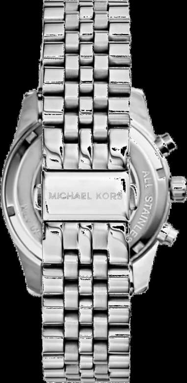 Montre Michael Kors MK5555 femme détail cadran argent
