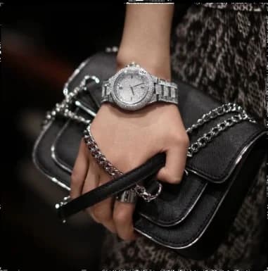 Montre Michael Kors MK5869 femme verso boîtier argent