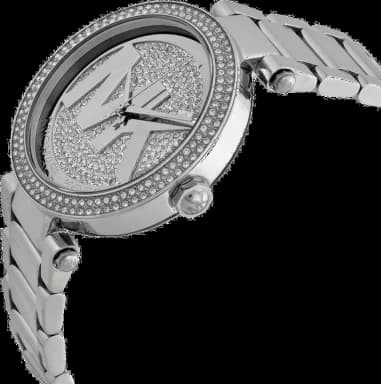 Montre Michael Kors MK5925 femme détail cadran argent