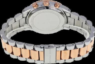 Montre Michael Kors MK6205 femme détail cadran bleu