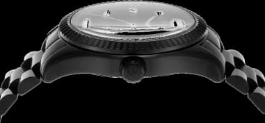 Montre Michael Kors MK7442 femme détail cadran noir