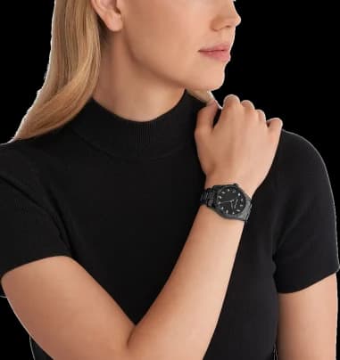 Montre Michael Kors MK7442 femme détail bracelet acier