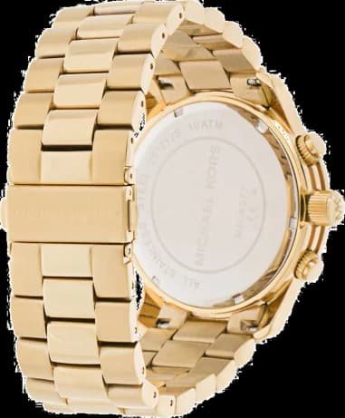 Montre Michael Kors MK8077 unisexe détail cadran or