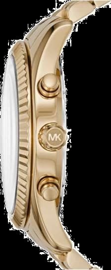 Gros plan sur le cadran vert de la Michael Kors MK8446