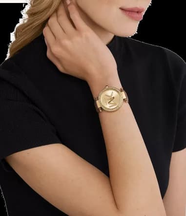 Montre Michael Kors MK2973 femme détail cadran or