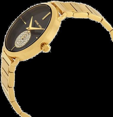 Montre Michael Kors MK3788 femme détail cadran noir