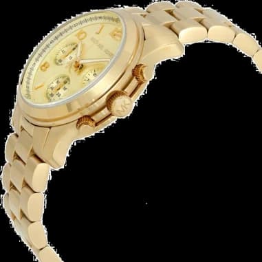 Montre Michael Kors MK5055 femme détail cadran or
