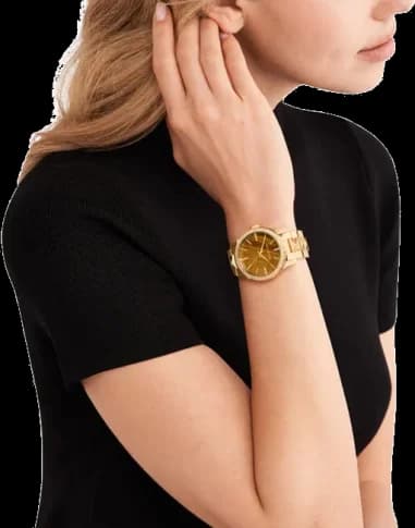Montre Michael Kors MK7389 femme verso boîtier or rose