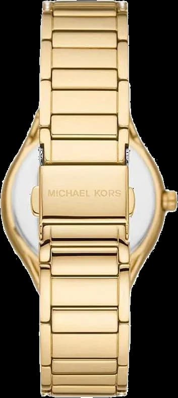 Gros plan sur le cadran nacre de la Michael Kors MK4655