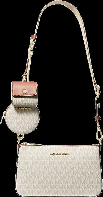 Michael Kors Jet Set Travel Logo Crossbody Bag with Pochettes vue 2