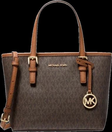 Michael Kors Jet Set Travel XS Logo MK Handbag vue 2