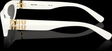 Miu Miu MU 07ZS Acetate Sunglasses vue 2