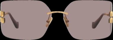Miu Miu Runway MU 54YS Metal Sunglasses vue 2