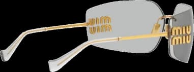 Miu Miu Runway MU 54YS Metal Sunglasses vue 4