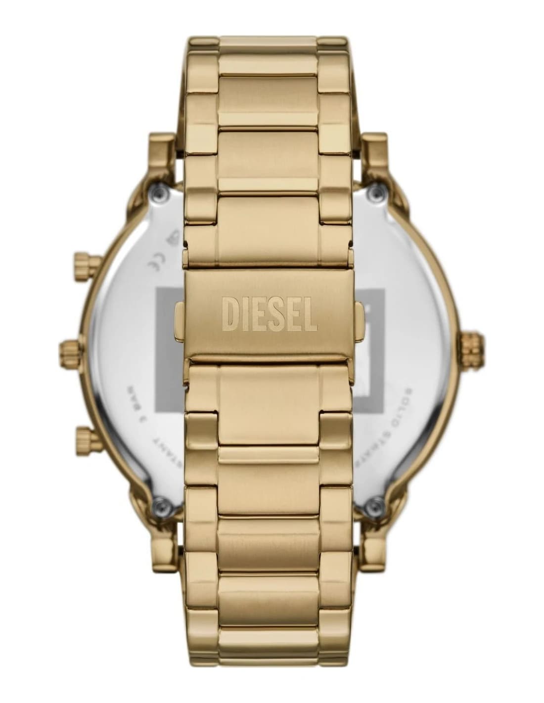Montre Homme Diesel Mr. Daddy Slim DZ7490 cadran noir bracelet acier vue 3