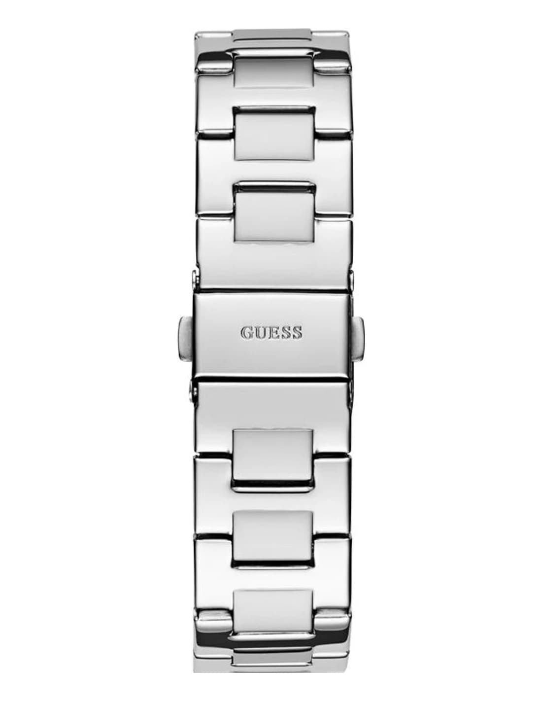 Montre Guess Lady Empire GW0777L1 femme argentée, bracelet maillons acier vue 4