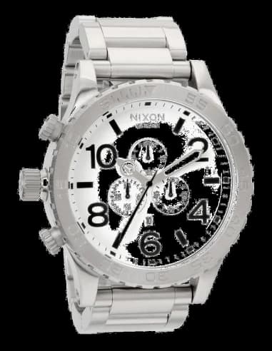 Montre Homme Nixon The 51-30 Chrono A083-100 en acier inoxydable
