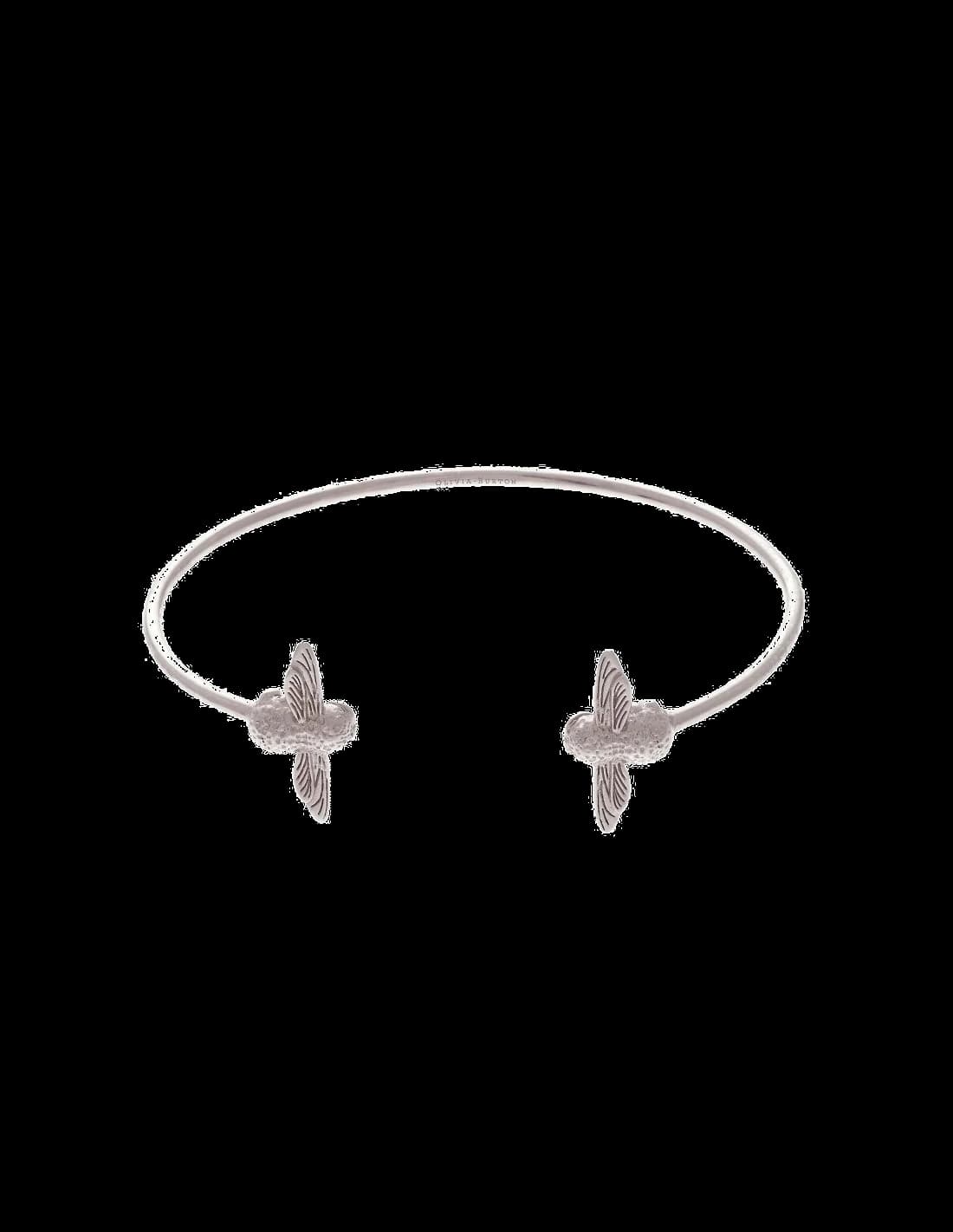 Olivia Burton OBJ16AMB03 vue de côté, bracelet acier