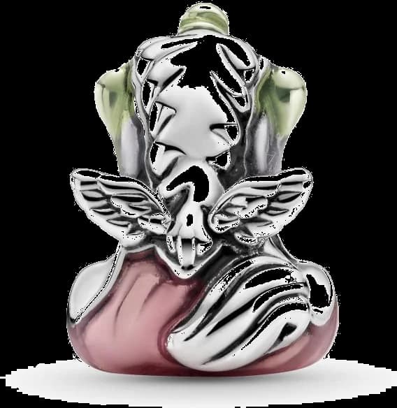 Charm Pandora argent Bruno La Licorne Arc-En-Ciel Multicolore Pandora Friends vue 3