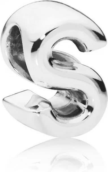 Charm Pandora Alphabet Lettre S Pandora Moments Argent 925/1000
